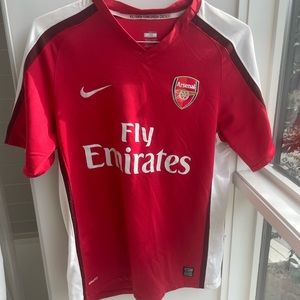 Authentic Arsenal soccer jersey, lightly worn